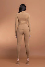 Load image into Gallery viewer, Soft Double Side Jersey Top and Leggings Set

