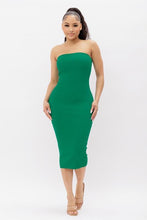 Load image into Gallery viewer, BASIC TUBE KNIT MIDI DRESS
