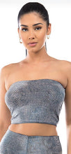 Load image into Gallery viewer, Chel&#39;s Rhinestone Tube Top
