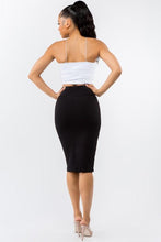 Load image into Gallery viewer, Chel&#39;s Pointe Pencil Rhinestone Skirt
