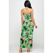 Load image into Gallery viewer, Tropical Print Midi Dress
