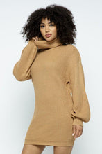 Load image into Gallery viewer, Chel&#39;s Oversize Sweater Mini Dress
