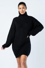 Load image into Gallery viewer, Chel&#39;s Oversize Sweater Mini Dress
