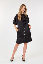 Load image into Gallery viewer, Chel&#39;s  Puff Sleeve Midi Dress
