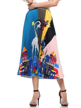 Load image into Gallery viewer, Chel&#39;s Colorful  Pleated Skirt
