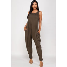 Load image into Gallery viewer, Rayon Spandex Harem Styles Jumpsuit

