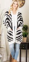 Load image into Gallery viewer, Chel&#39;s Animal Print Fuzzy Sweater
